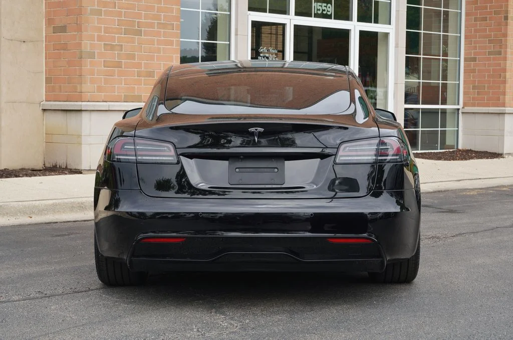 Used 2022 Black Tesla Base image 4