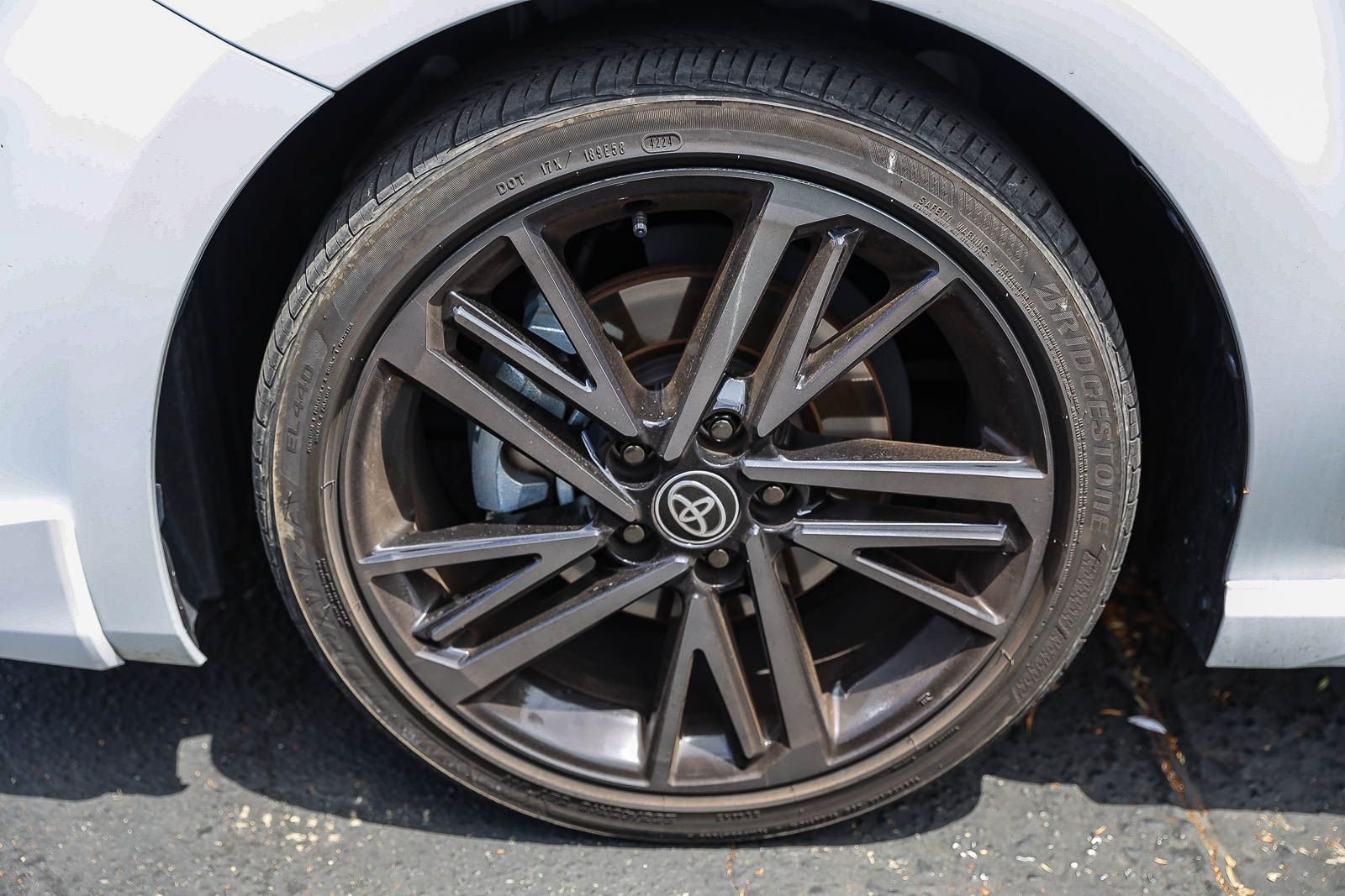 Used 2025 Midnight Black Metallic Toyota XSE image 6