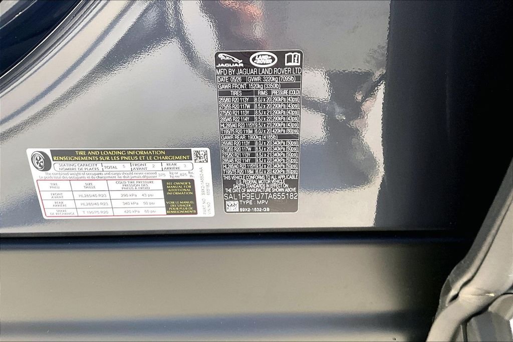 New 2026 VARESINE BLUE Land Rover SE image 8