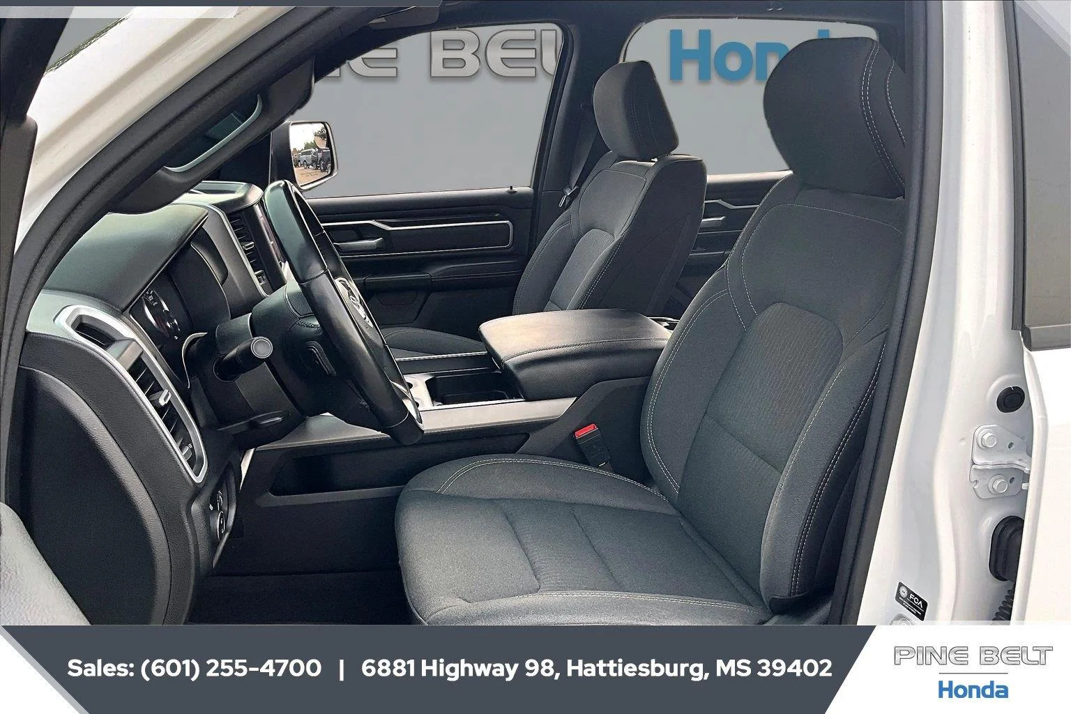 Used 2022 Bright White Clearcoat Ram Big Horn image 18