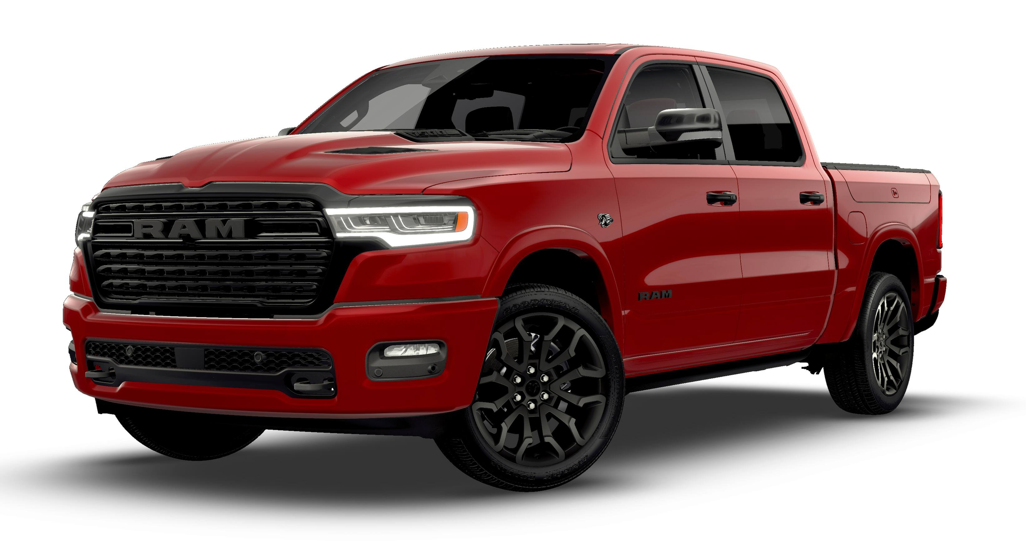 New 2026 Molten Red Pearl-Coat Exterior Paint RAM Limited image 13