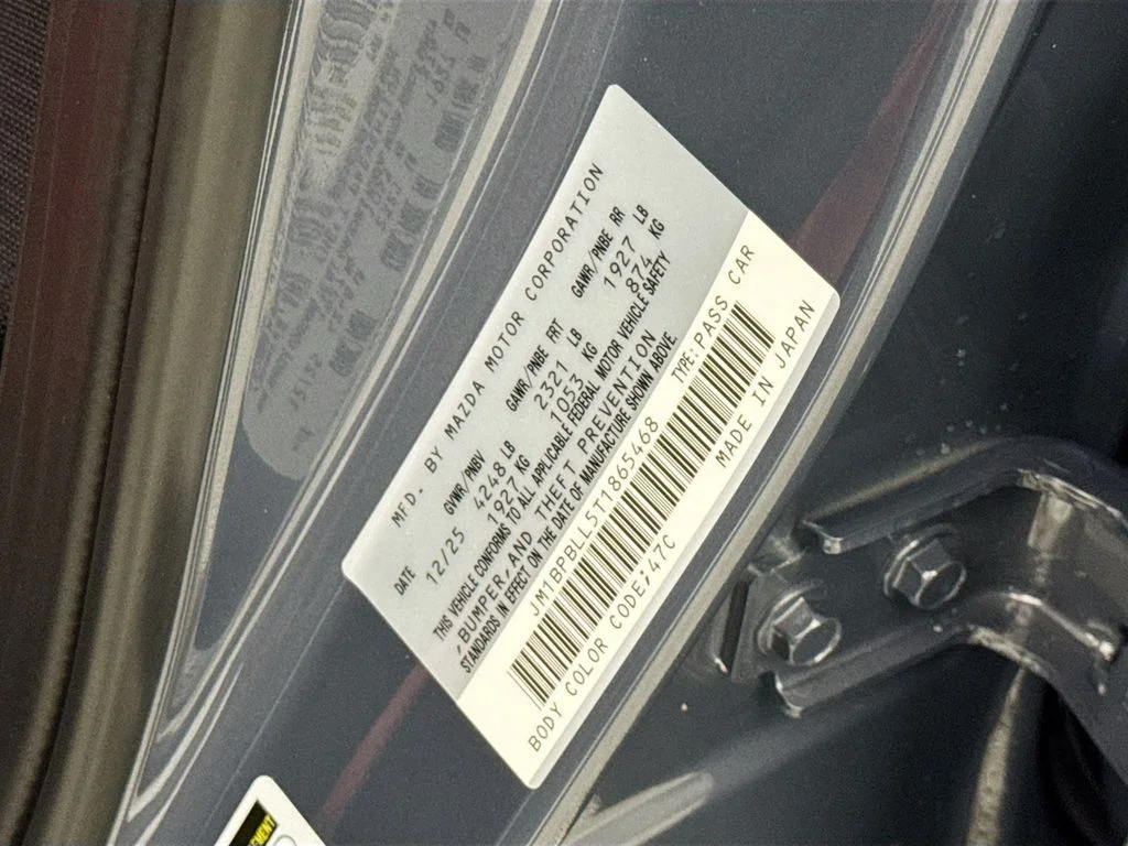 New 2026 Polymetal Gray Metallic Mazda 2.5 S Carbon Edition AWD image 43