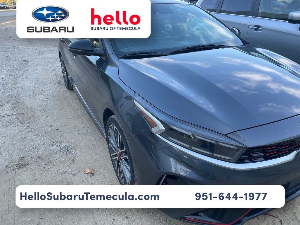 Used 2022 Gray Kia GT image 1