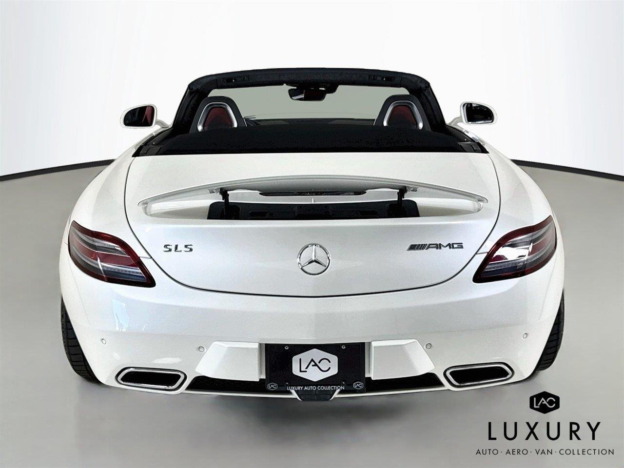 Used 2012 designo Mystic White II Mercedes-Benz SLS AMG® image 7