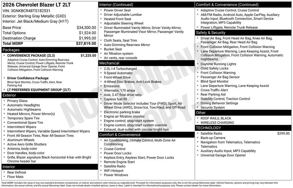 2026 Chevrolet Blazer 2LT - Photo 28