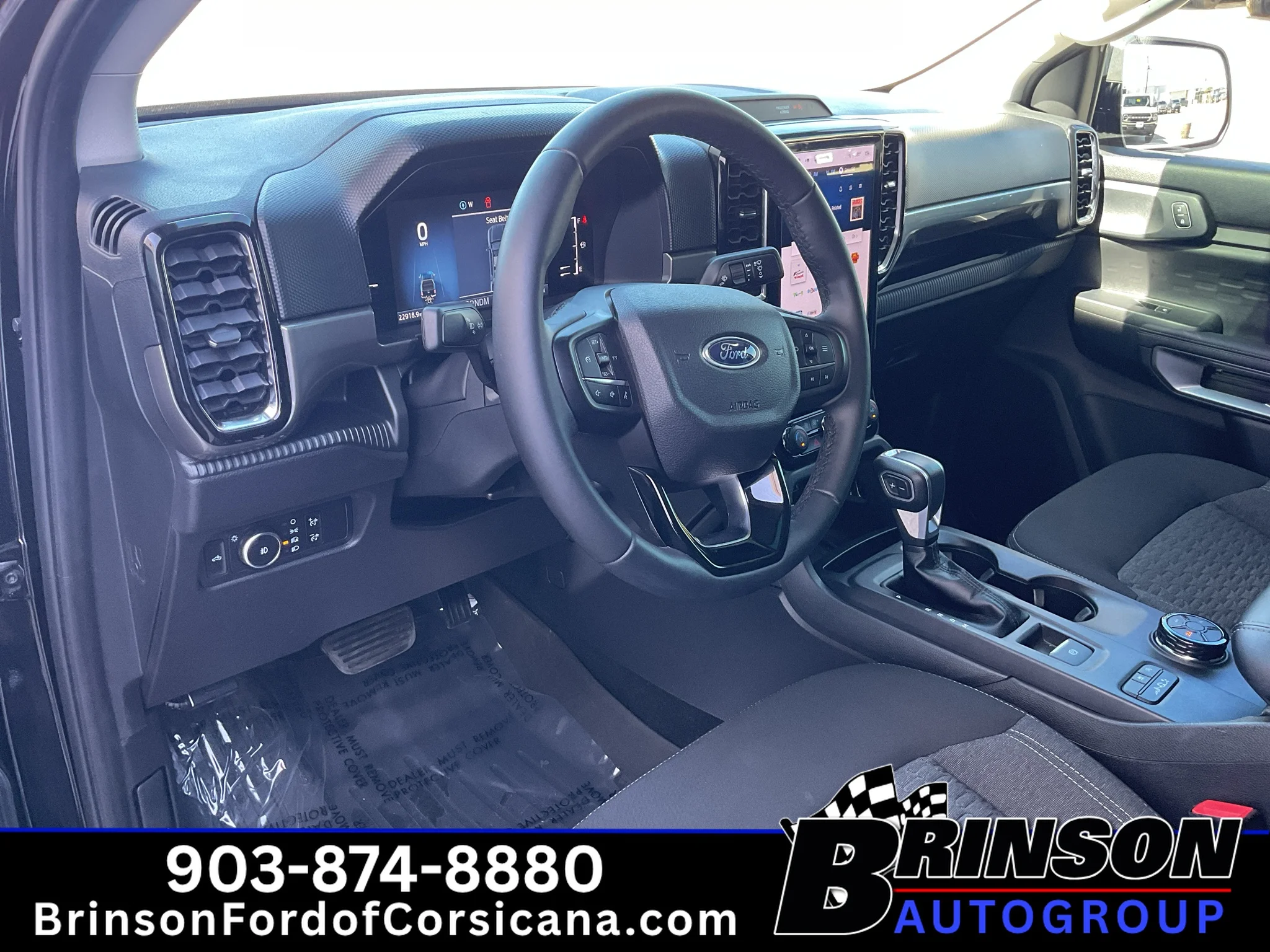 Used 2025 Shadow Black Ford XLT image 24