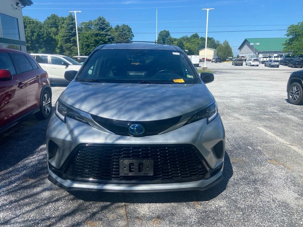 Used 2021 Celestial Silver Metallic Toyota XSE image 2