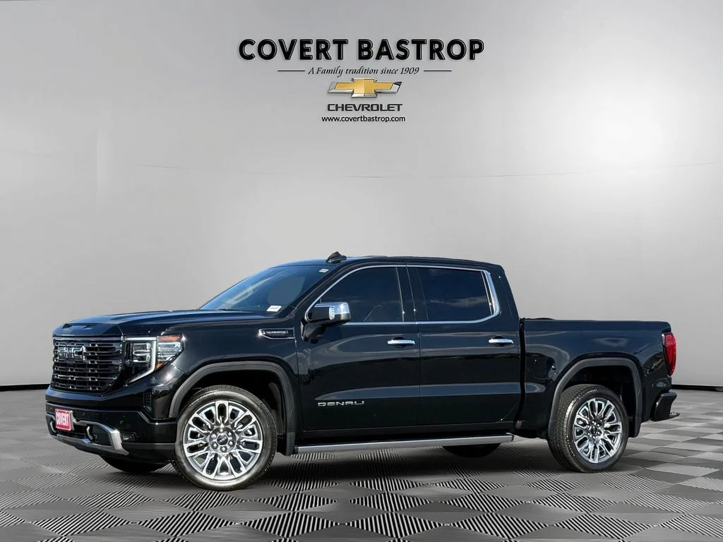Used 2025 Black GMC Denali Ultimate image 1