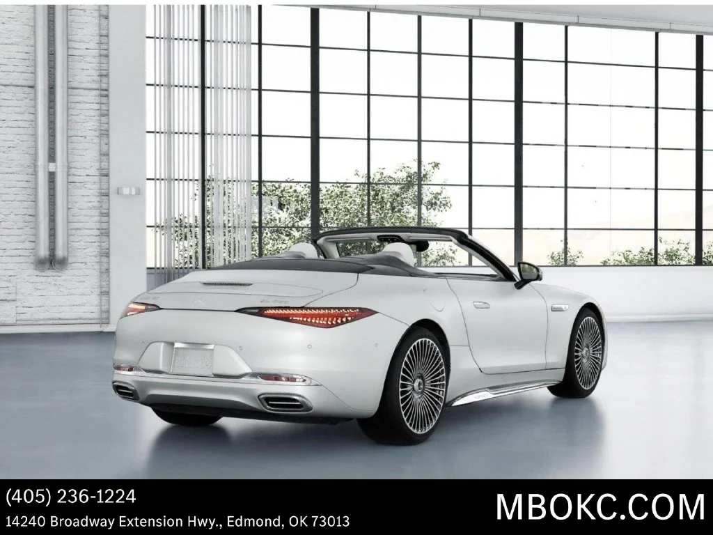 New 2026 MANUFAKTUR moonlight white magno (White Ambiance) Mercedes-Benz Maybach SL 680 image 23