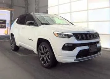 Used 2025 Bright White Clearcoat Jeep Limited image 3