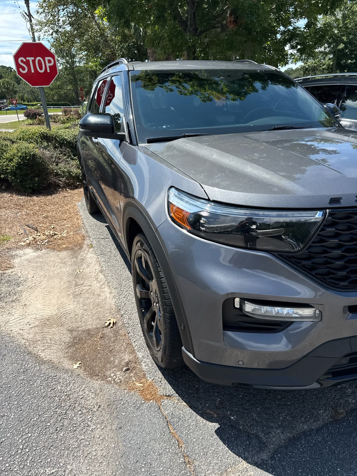 Used 2021 Carbonized Gray Ford ST image 2