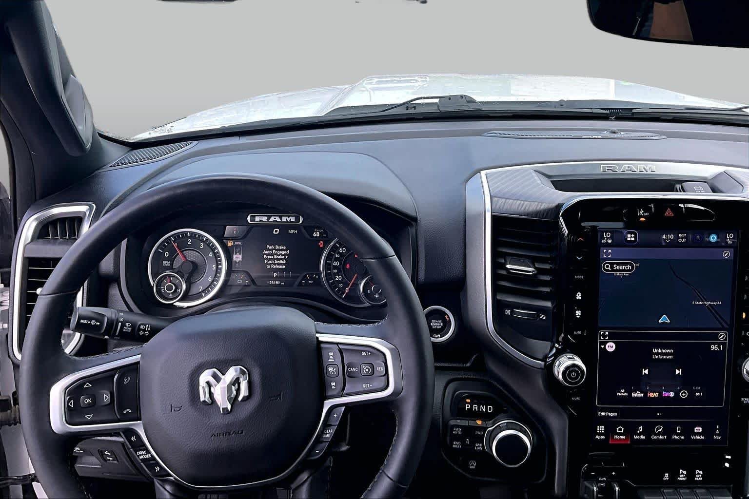 Used 2025 Bright White Clearcoat Ram Big Horn image 17