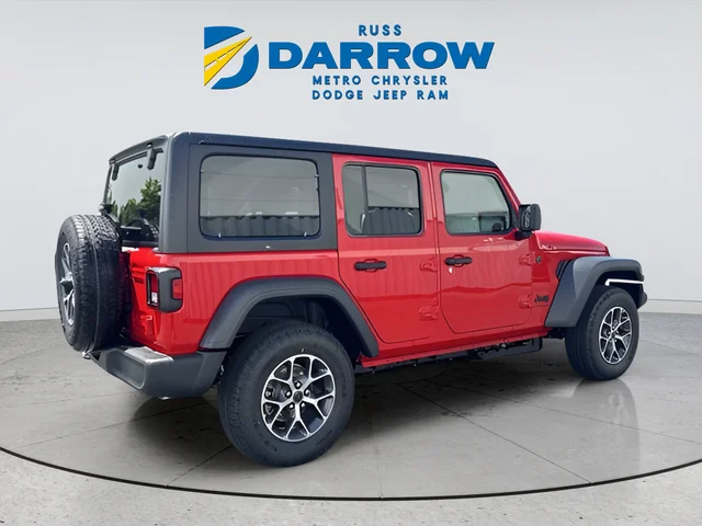 New 2026 Firecracker Red Clear-Coat Exterior Paint Jeep Sport S image 5