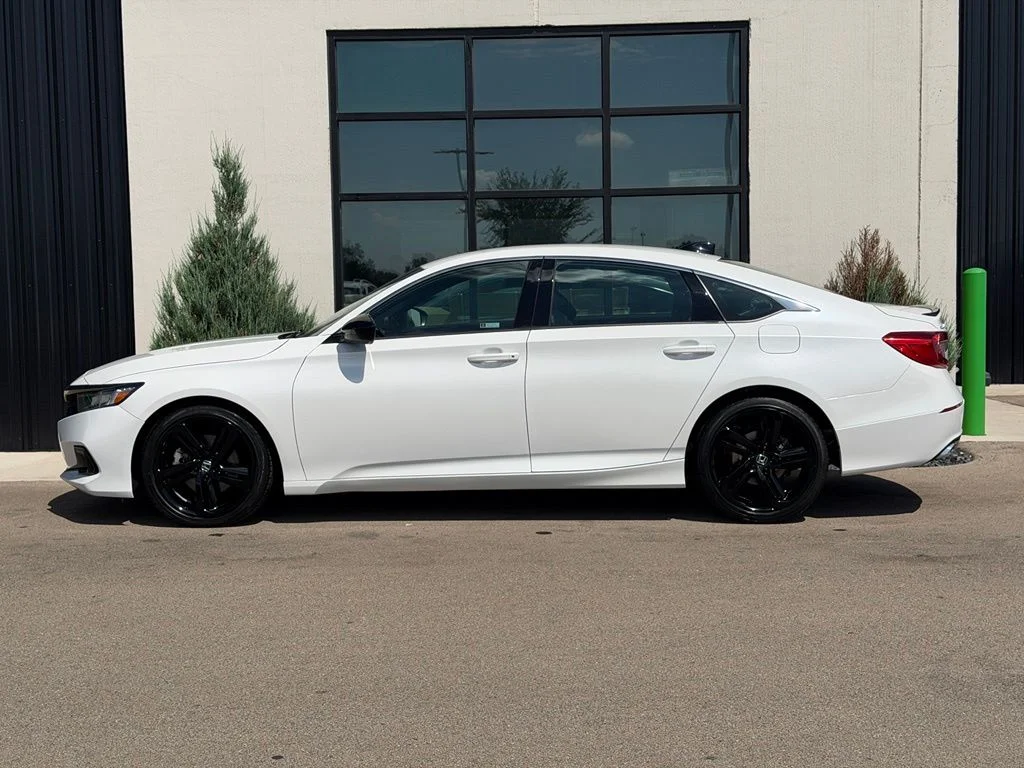 Used 2021 White Honda Sport image 2