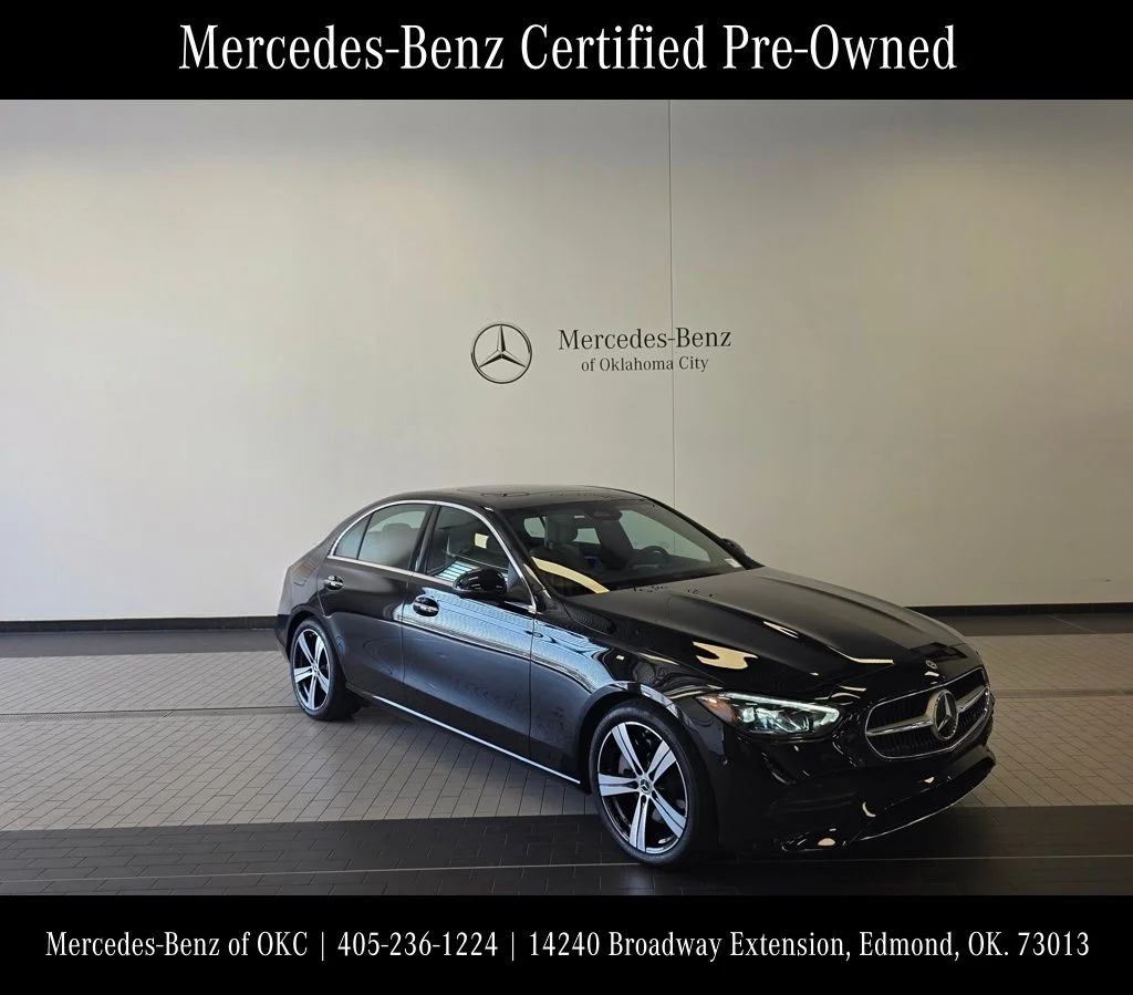 Certified Used 2025 Black Mercedes-Benz C 300 image 3