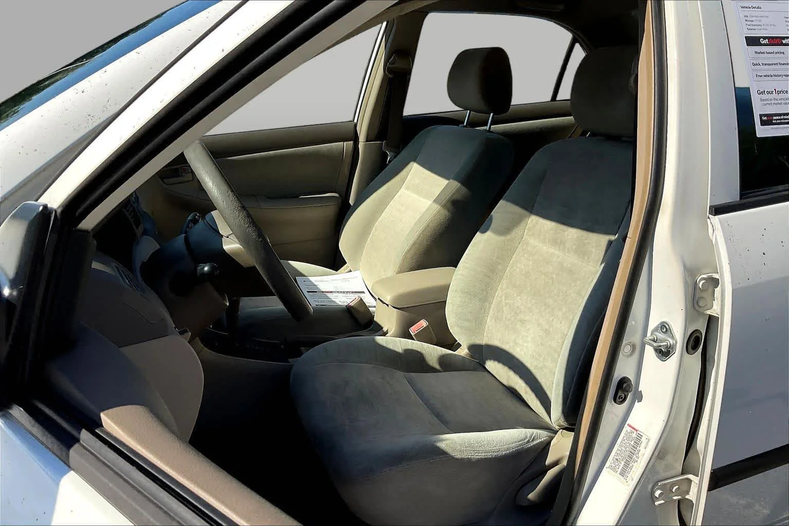 Used 2003 Super White Toyota CE image 7
