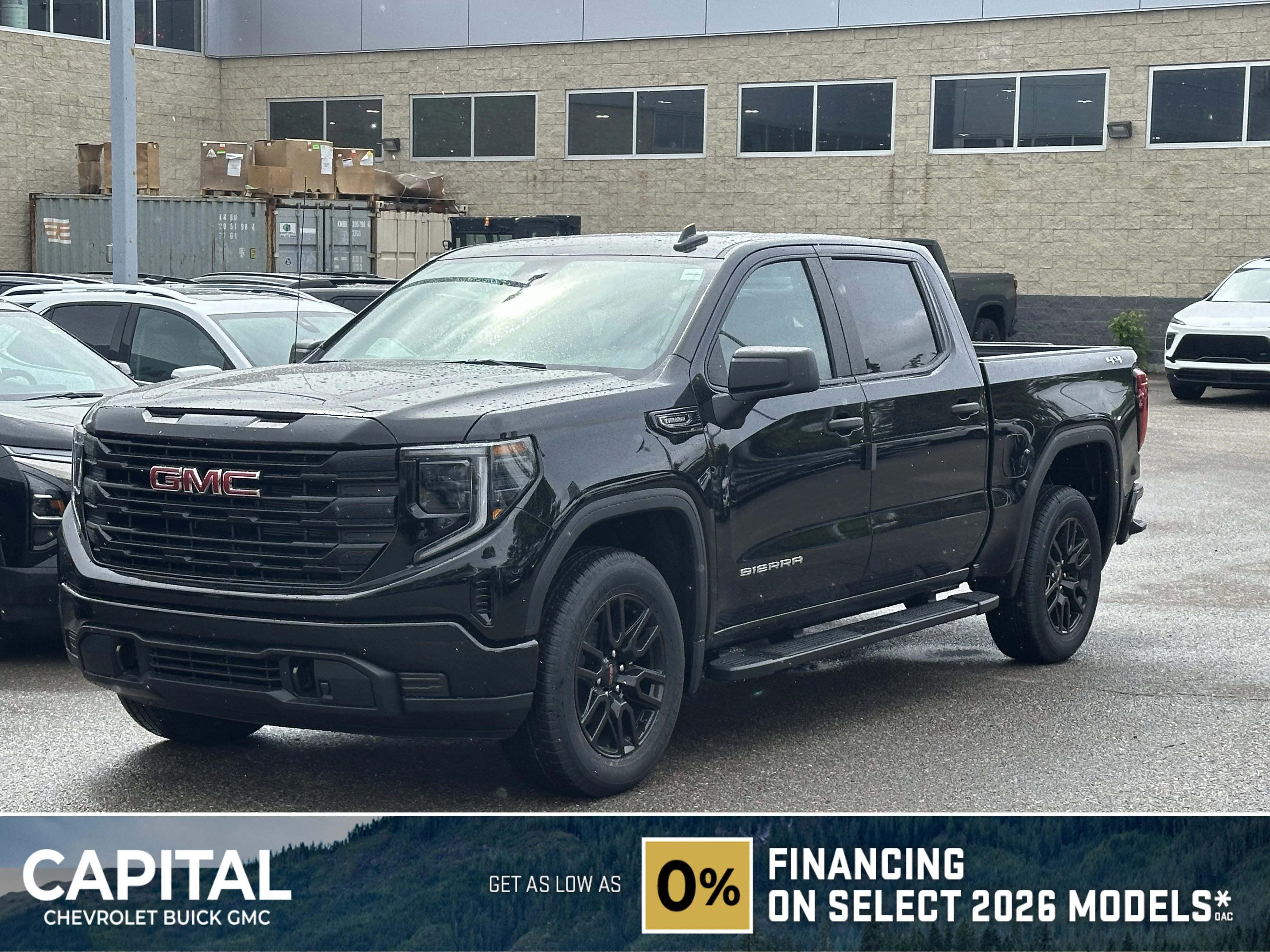 New 2026 Onyx Black GMC Pro image 1