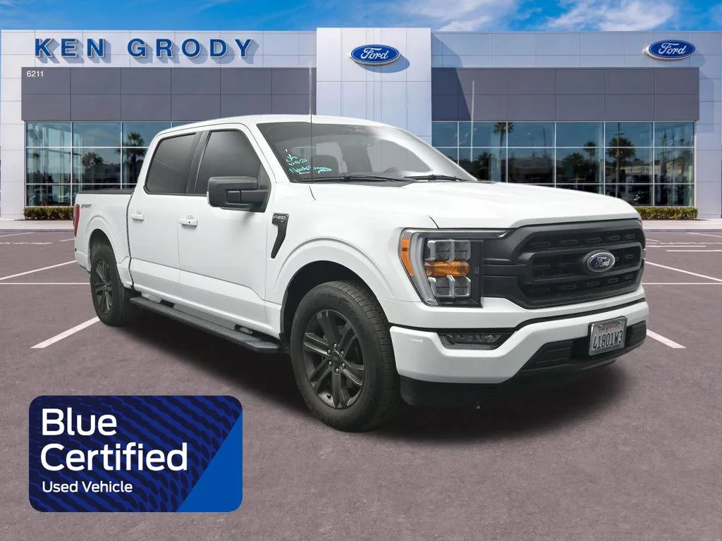 Certified Used 2023 White Ford XLT image 1