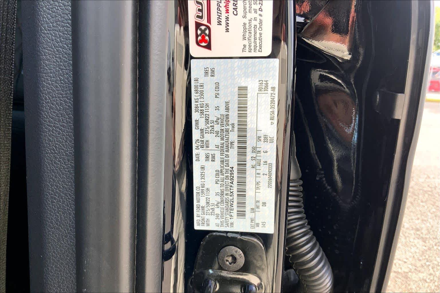 New 2026 Agate Black Metallic Ford STX LOBO image 21