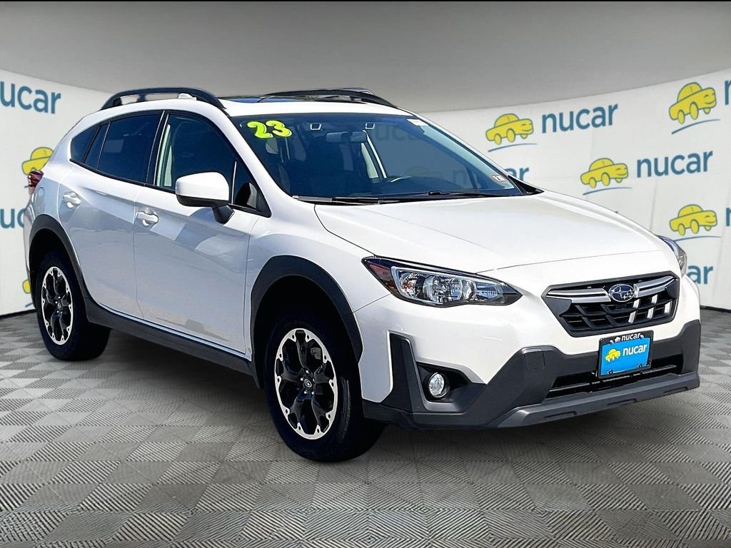 Used 2023 Crystal White Pearl Subaru Premium image 1