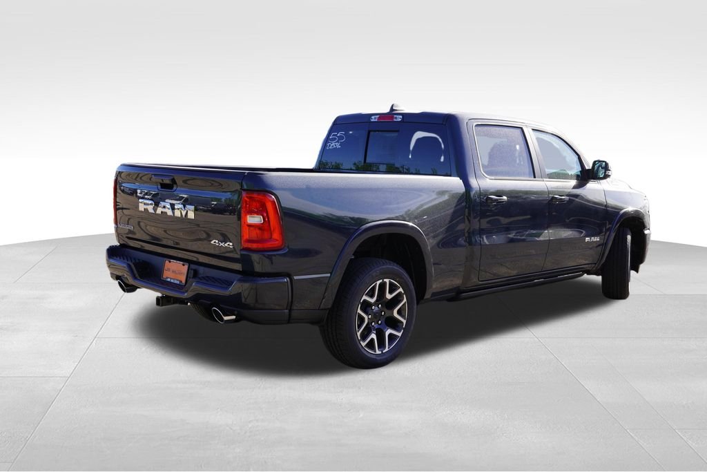 New 2026 Forged Blue Metallic Exterior Paint RAM Laramie image 3