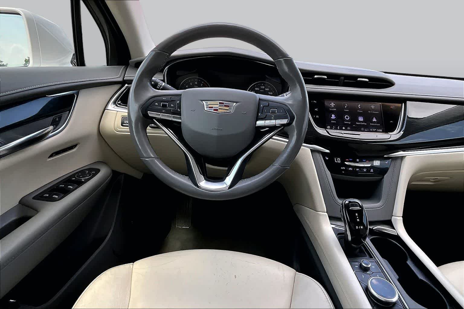Used 2020 Crystal White Tricoat Cadillac FWD Premium Luxury image 6