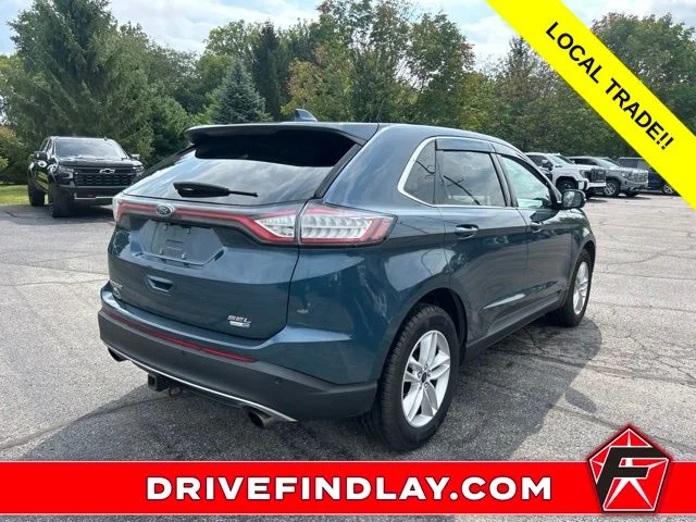 Used 2016 Blue Ford SEL image 9