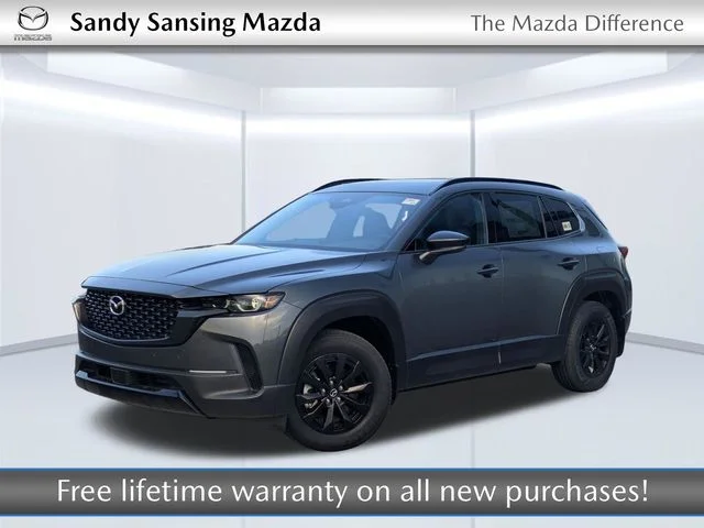 New 2026 Machine Gray Metallic Mazda Premium AWD image 1