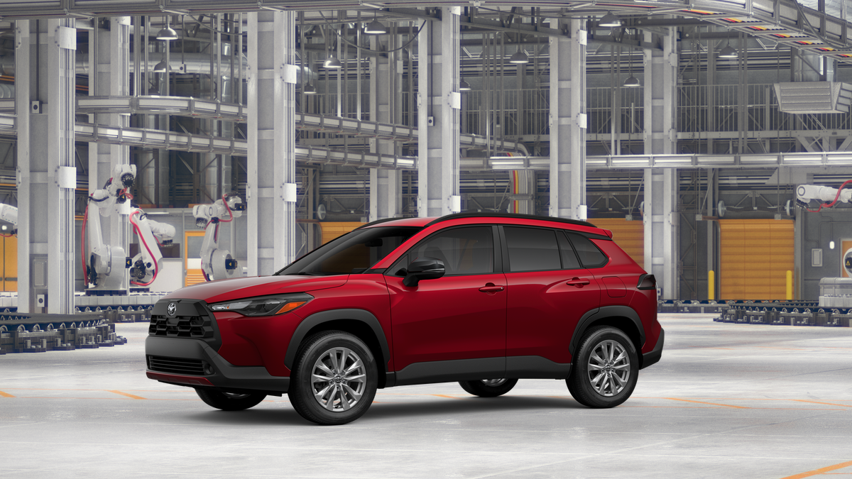 New 2026 Soul Red Crystal Toyota LE image 2