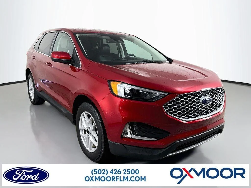 Used 2023 Rapid Red Metallic Tinted Clearcoat Ford SEL image 1