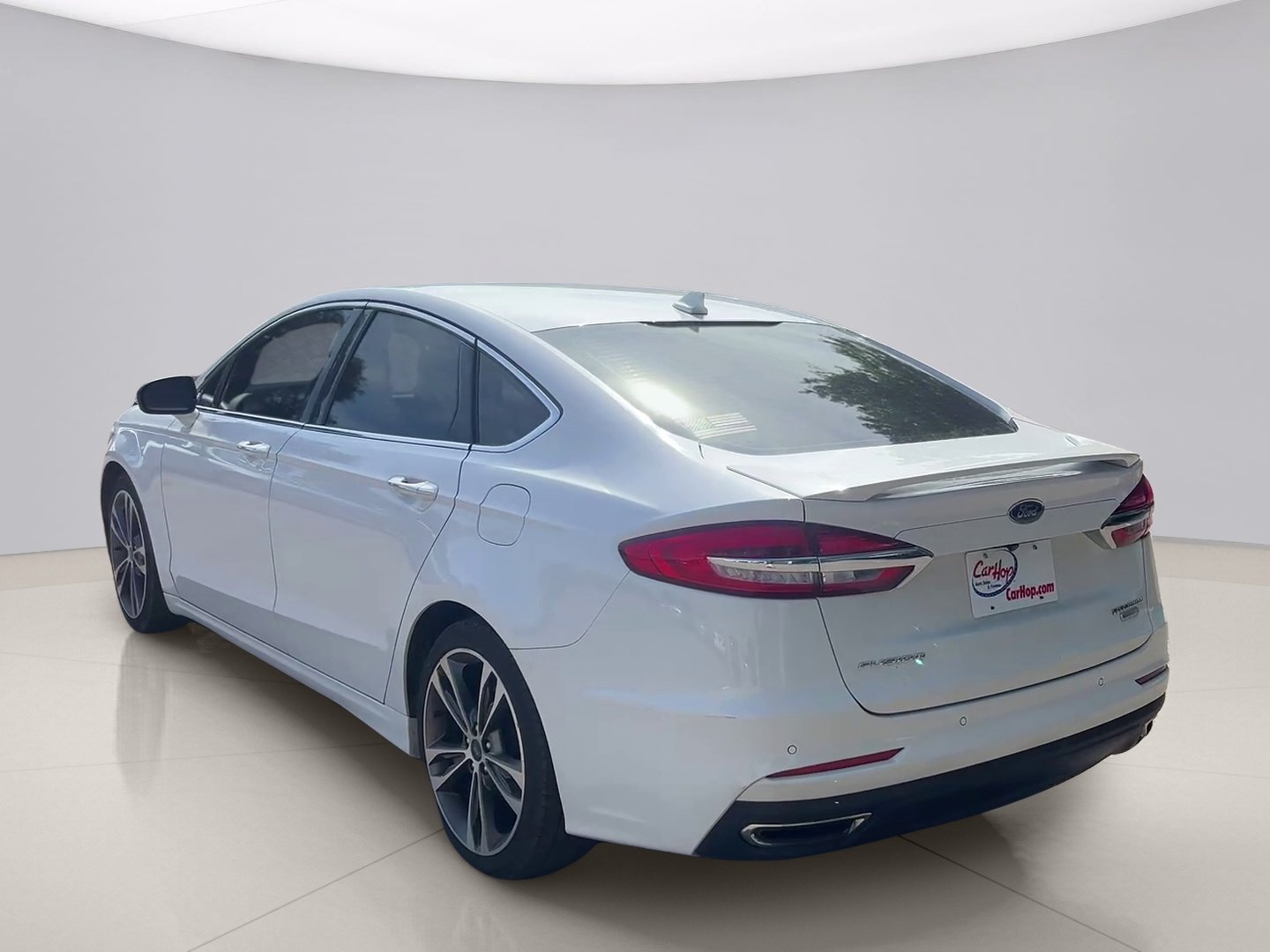 Used 2020 White Ford TITANIUM image 3