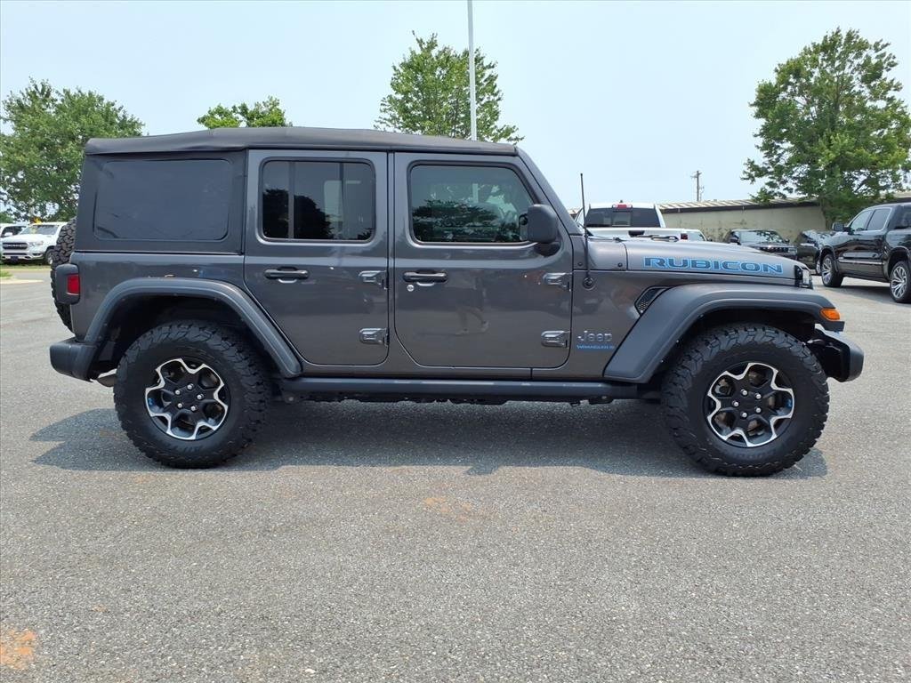 Used 2021 Granite Crystal Metallic Clearcoat Jeep Unlimited Sport Altitude image 4
