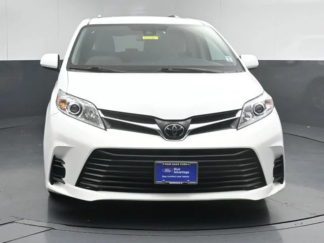 Certified Used 2018 Super White Toyota LE image 2