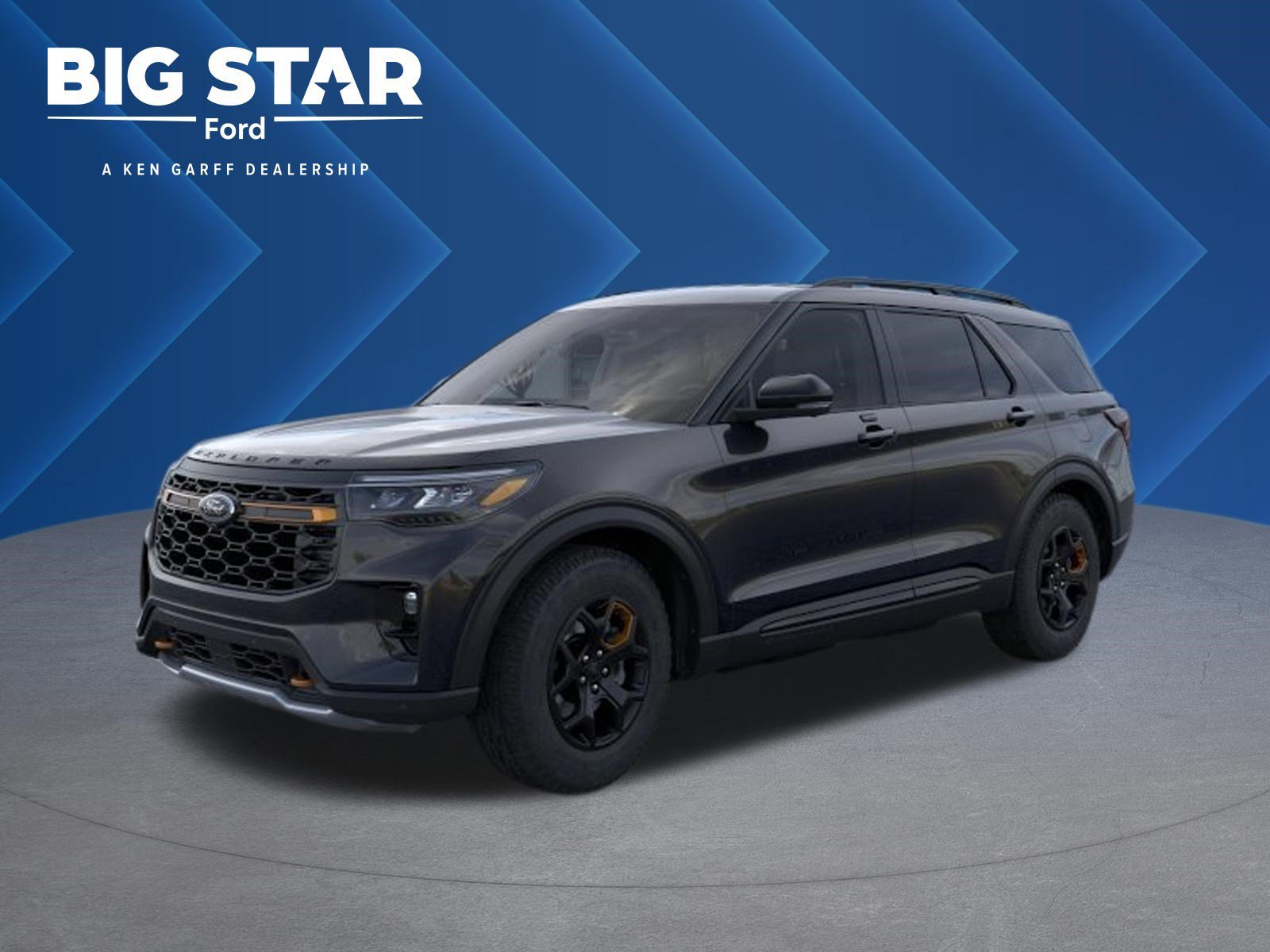 New 2026 Agate Black Metallic Ford Tremor image 1