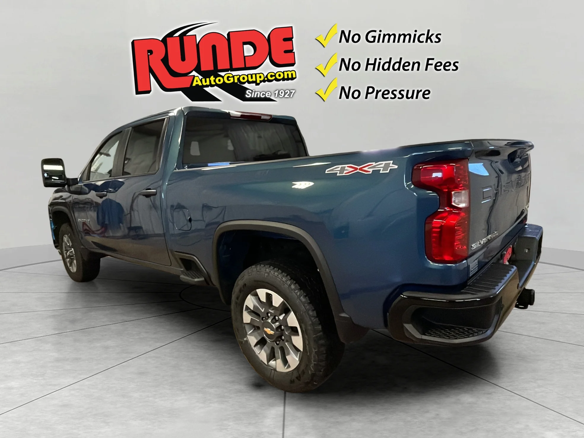 Used 2026 Lakeshore Blue Metallic Chevrolet Custom image 4