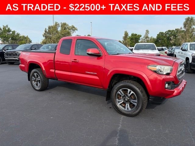 Used 2016 Red Toyota TRD Sport image 1