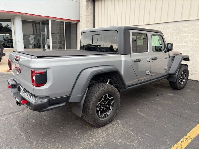 Used 2021 Billet Silver Metallic Clearcoat Jeep Rubicon image 4