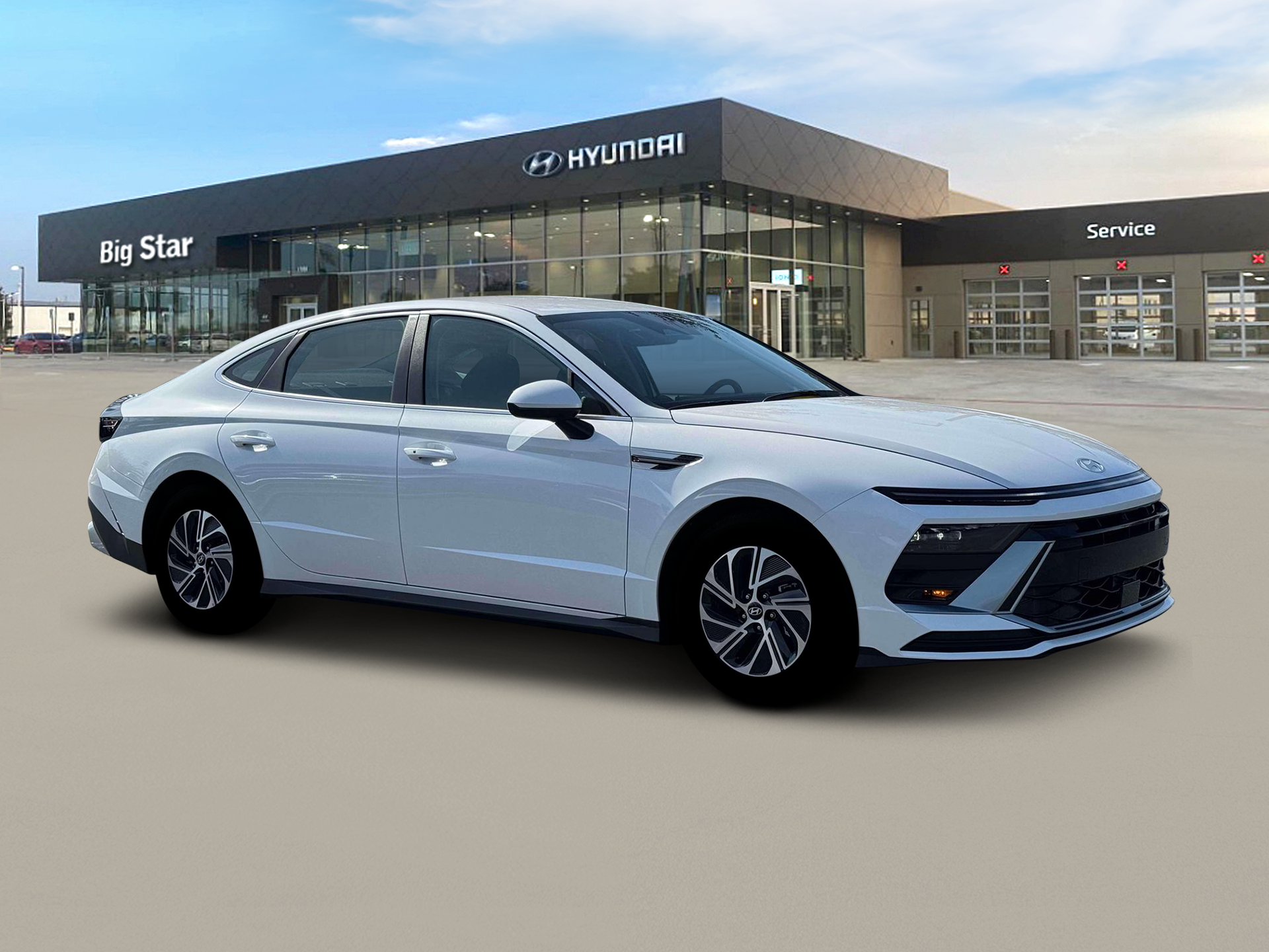 New 2026 Serenity White Hyundai Blue image 24