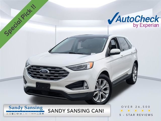 Used 2020 White Ford Titanium image 1