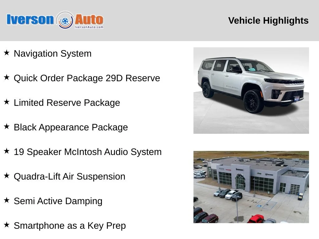 New 2026 Silver-Zynith Exterior Paint Jeep Limited Reserve image 2
