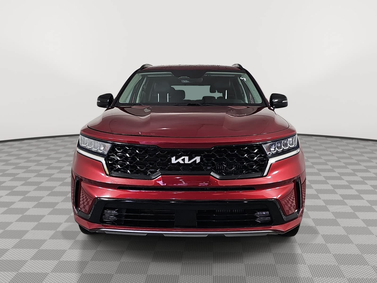 Used 2022 Red Kia EX image 3
