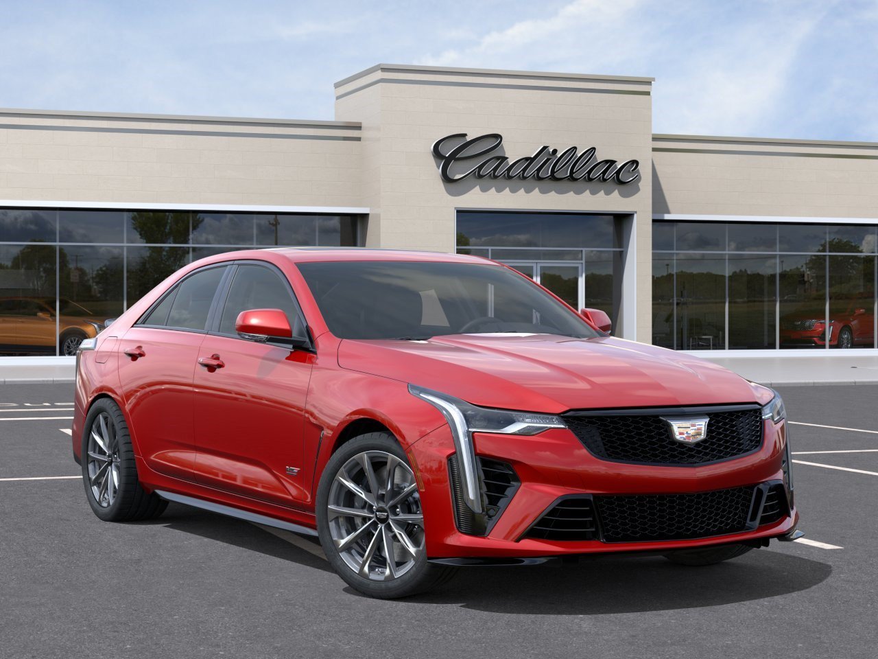 New 2026 Radiant Red Tintcoat Cadillac V-Series Blackwing image 7