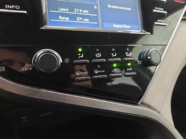 Used 2018 Celestial Silver Metallic Toyota LE image 22