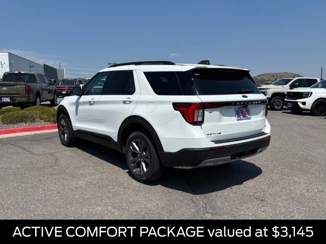 New 2026 Star White Metallic Tri-Coat Ford Active image 3