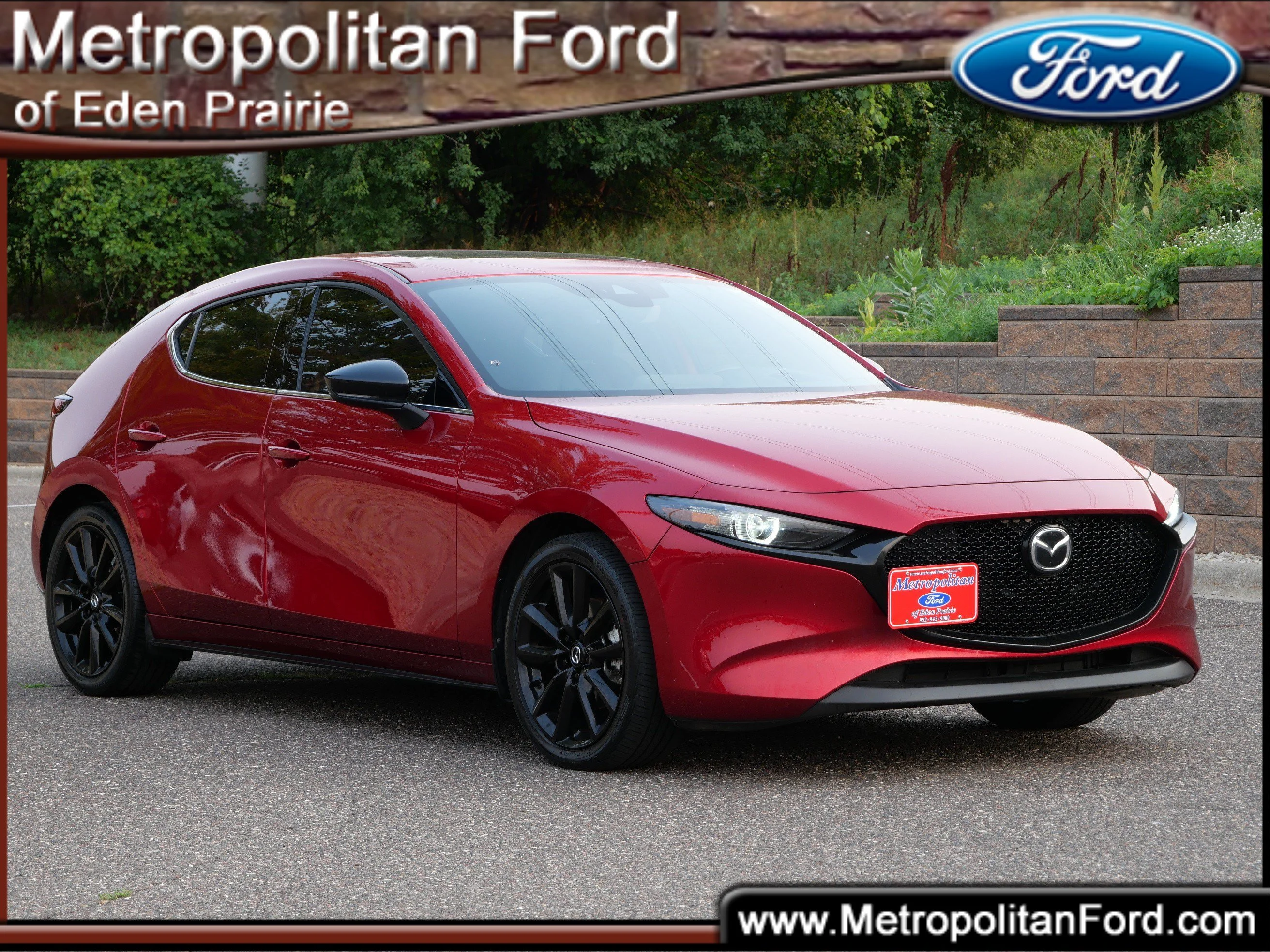Certified Used 2022 Soul Red Crystal Metallic Mazda 2.5 Turbo image 1