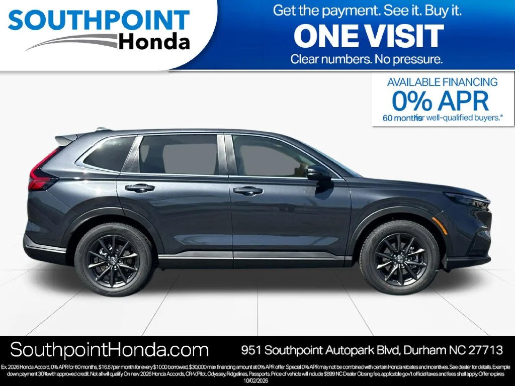 New 2027 Meteorite Gray Metallic Honda EX-L image 2