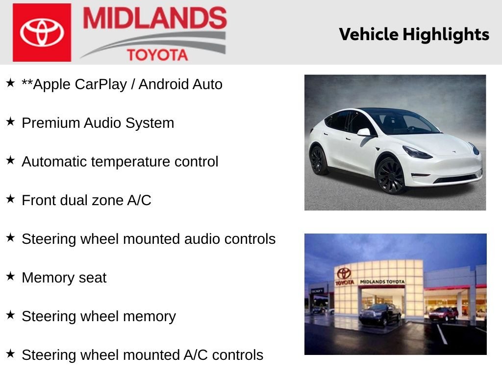 Used 2022 Tesla Model Y Performance with VIN 7SAYGDEF8NF506917 for sale in Columbia, SC
