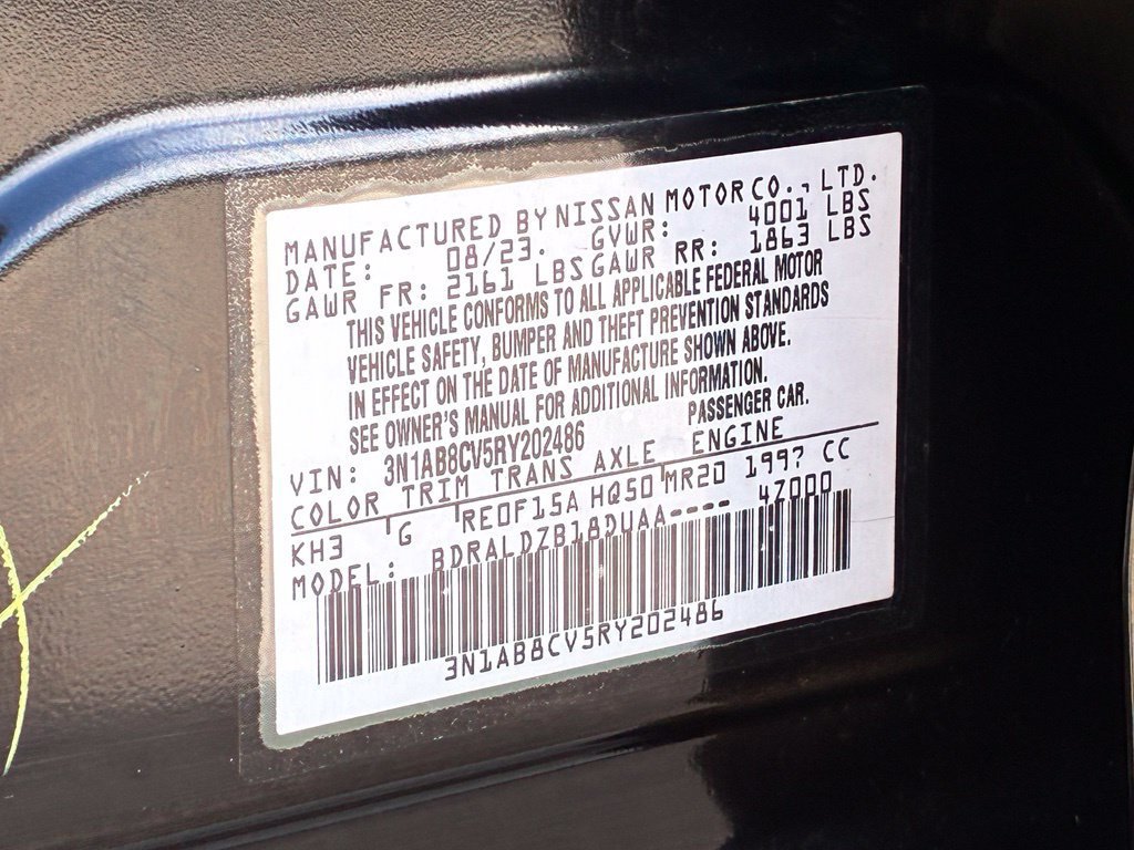Used 2024 Black Nissan SV image 32
