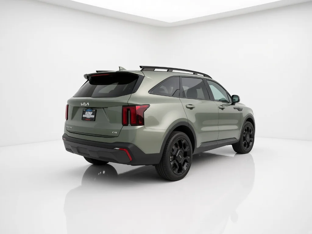 Used 2024 Jungle Green Kia X-Line EX image 8