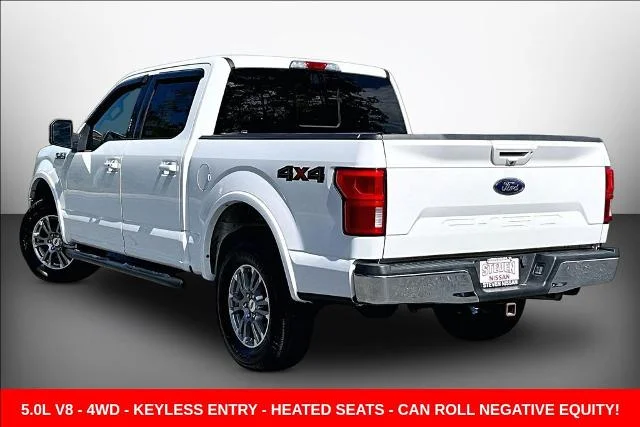 Used 2020 Oxford White Ford Lariat image 44